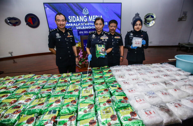 Polis rampas dadah lebih RM6 juta, lelaki ditahan