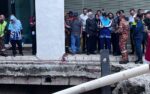 Zaliha Mustafa membuat tinjauan di lokasi lubang benam di Jalan Masjid India baru-baru ini.
