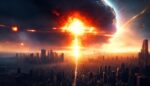 ai generated, dooms, doomsdays, explosion, apocalypse, city, war, the end, dead, riot, conflict