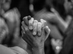 Union between two people, a form of love, peace and communion. Photo taken at the time of the service.